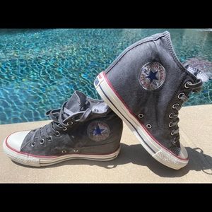 Converse Lux Wedge Hidden Heel Size 10